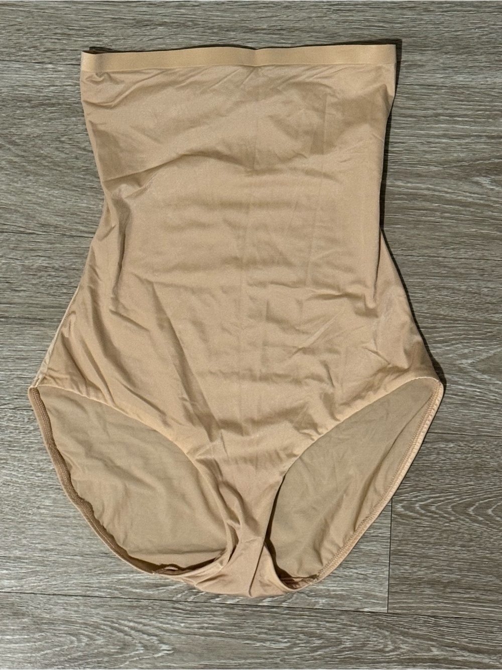 SPANX Nude/Tan High-Waist One-Piece Shapewear
